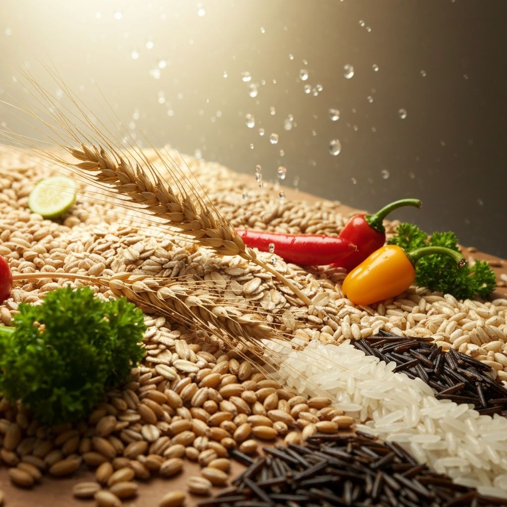Complex carbohydrates and whole grains